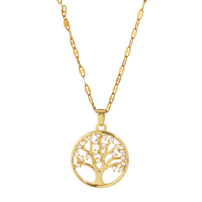 Collier Arbre de Vie Doré | Bijou Élégant & Spirituel