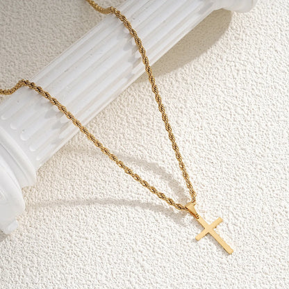 Collier_choker_croix_homme_argent_or